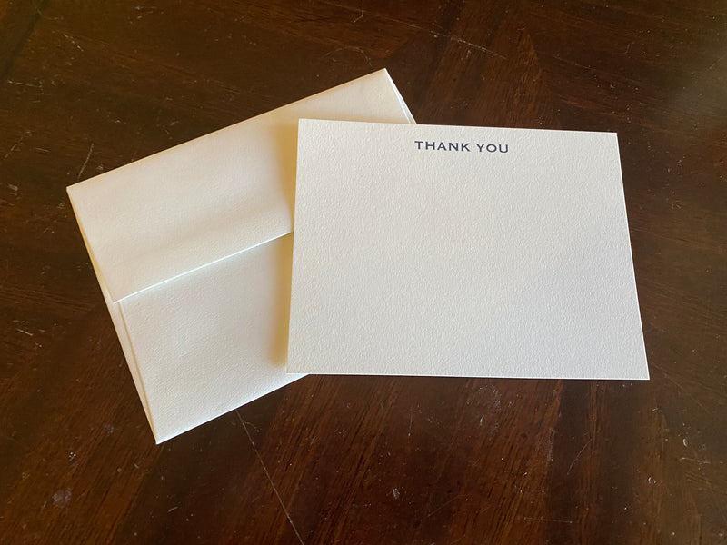 Modern Note Cards for Men, Thank You Note Cards For Boyfriend