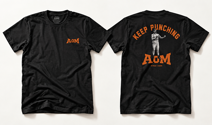 The Limited Edition AoM "Keep Punching" Tee